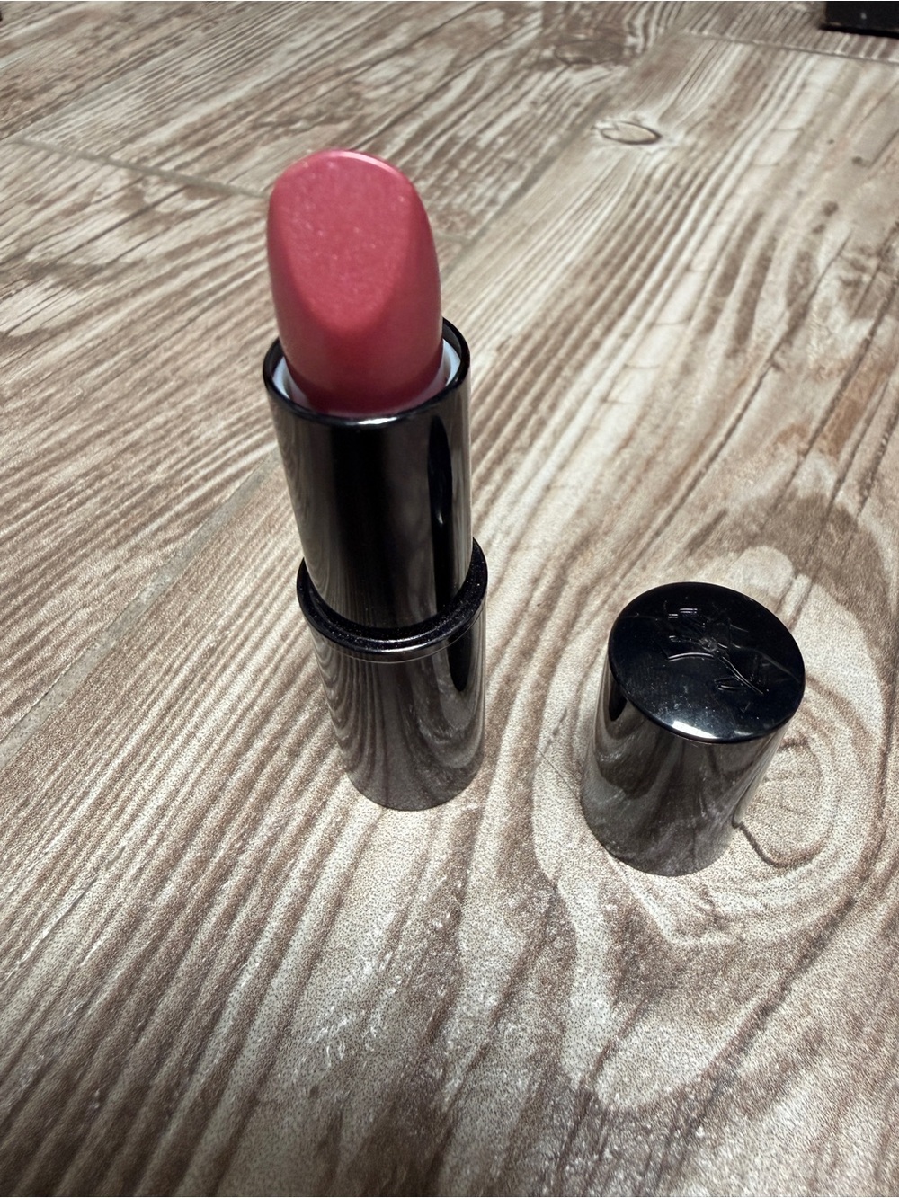 Lancome Satin Rose Pink Lipstick